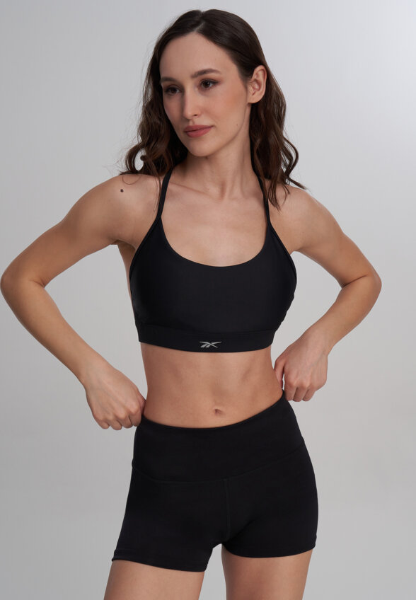 Топ бра спортивный Reebok Lux, Черный