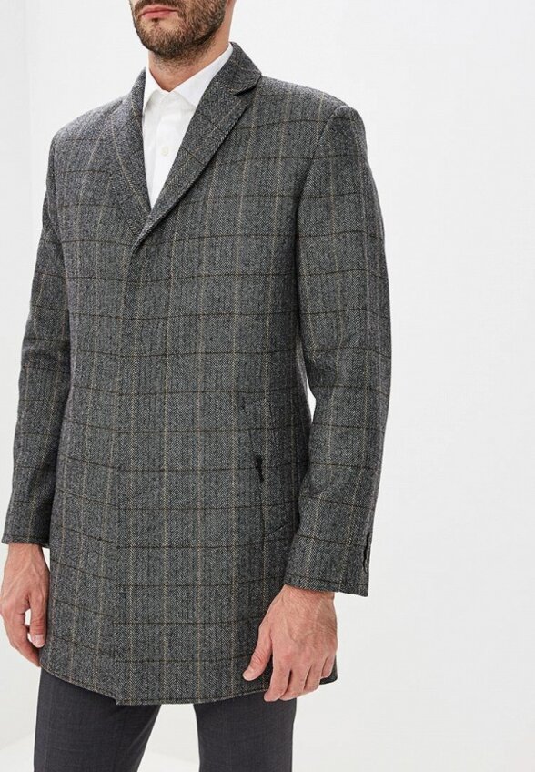 Пальто однобортное Bazioni