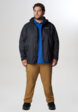 Куртка мембранная мужская Columbia Watertight II Jacket, Plus Size, Черный5  - превью