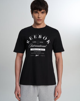 Футболка мужская Reebok, Черный женщинам