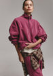 Флисовая оверсайз толстовка с утяжкой по низу1  - превью