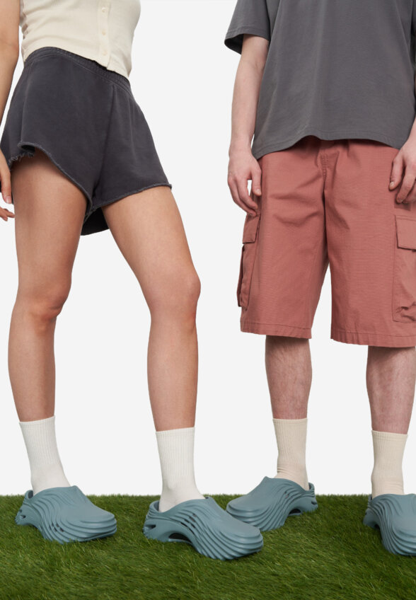 Сабо Crocs Echo Wave, Синий