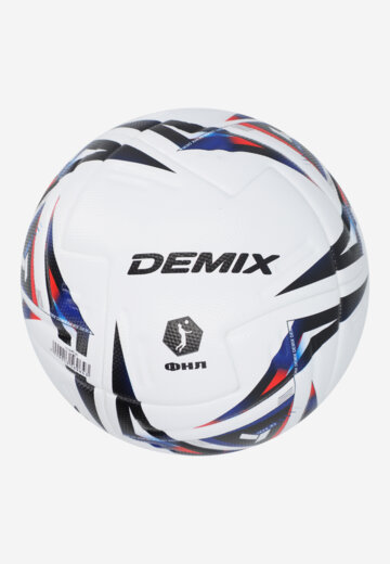 Мяч футбольный Demix DF1000, Белый