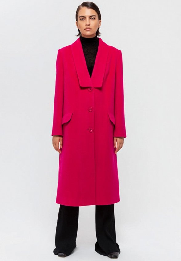 Пальто однобортное Weclo