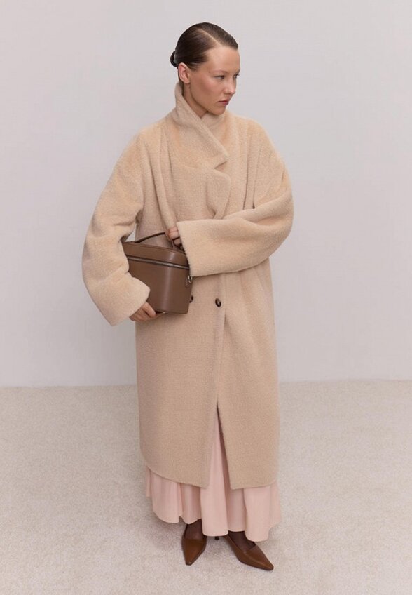 Пальто меховое Only Me