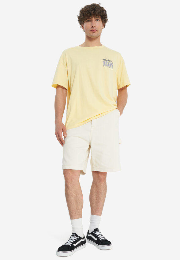 Футболка мужская оверсайз Quiksilver World Force, Желтый