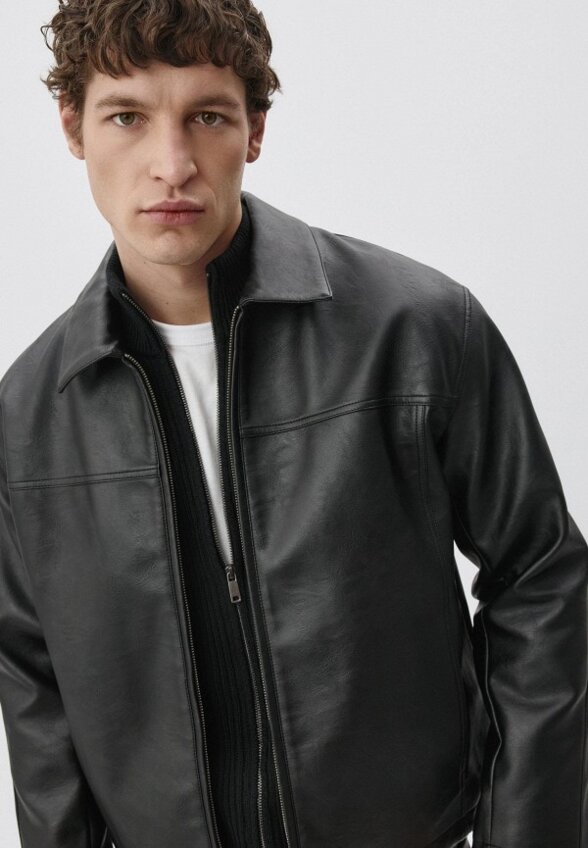 Куртка кожаная Sela