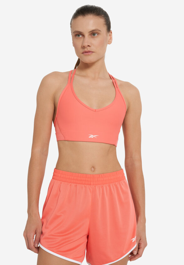 Топ бра спортивный Reebok, Оранжевый