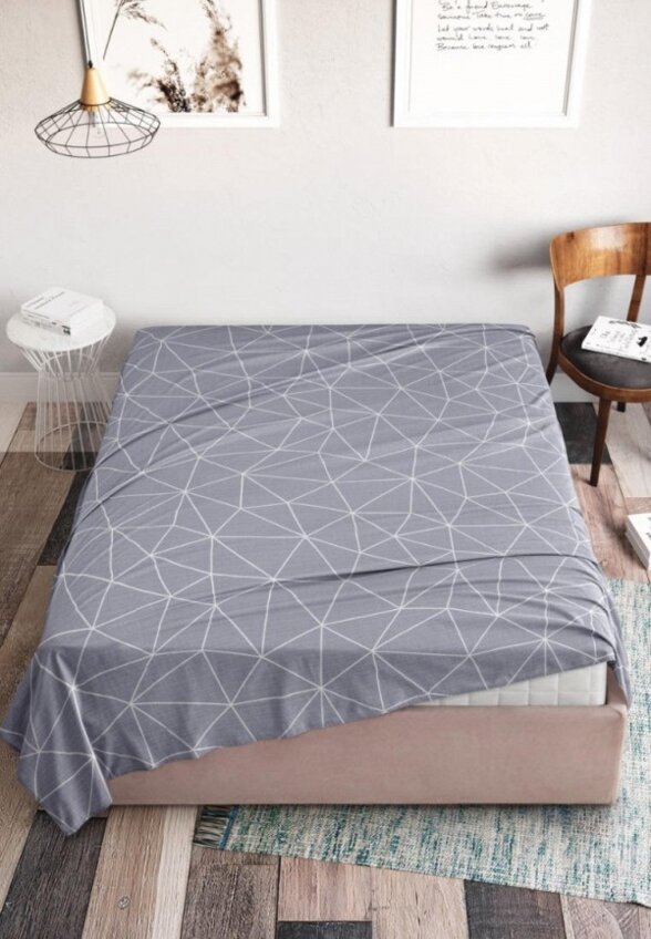 Простыня 1,5-спальная Ночь нежна