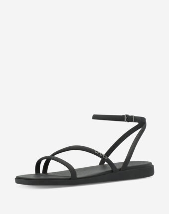 Сандалии женские Crocs Miami Ankle Strap, Черный женщинам