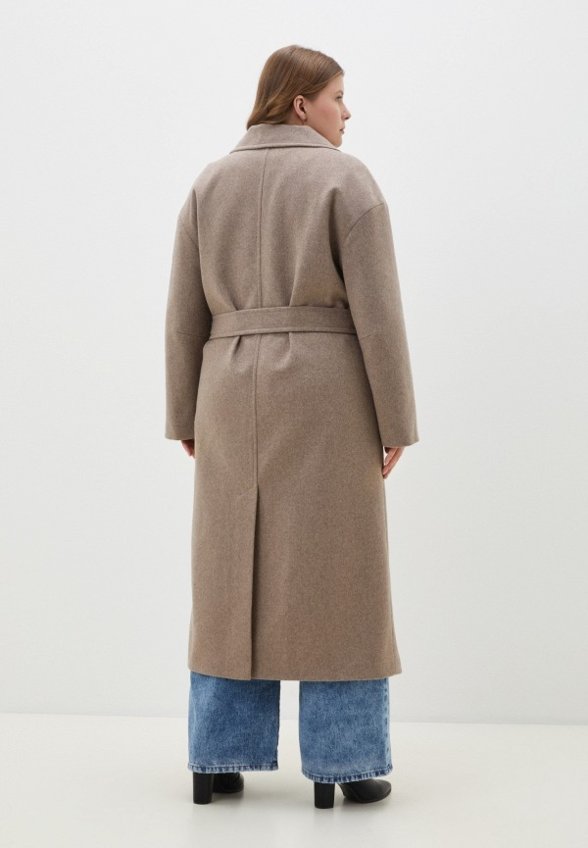 Пальто двубортное Le Monique