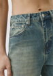 Винтажные джинсы WIDE LEG с высокой посадкой5  - превью