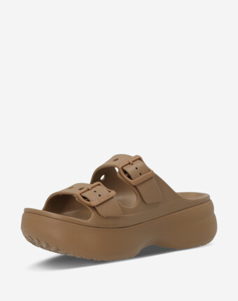 Сандалии женские Crocs Saturday Platform, Коричневый женщинам