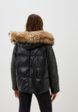 Куртка кожаная утепленная Снежная Королева3  - превью