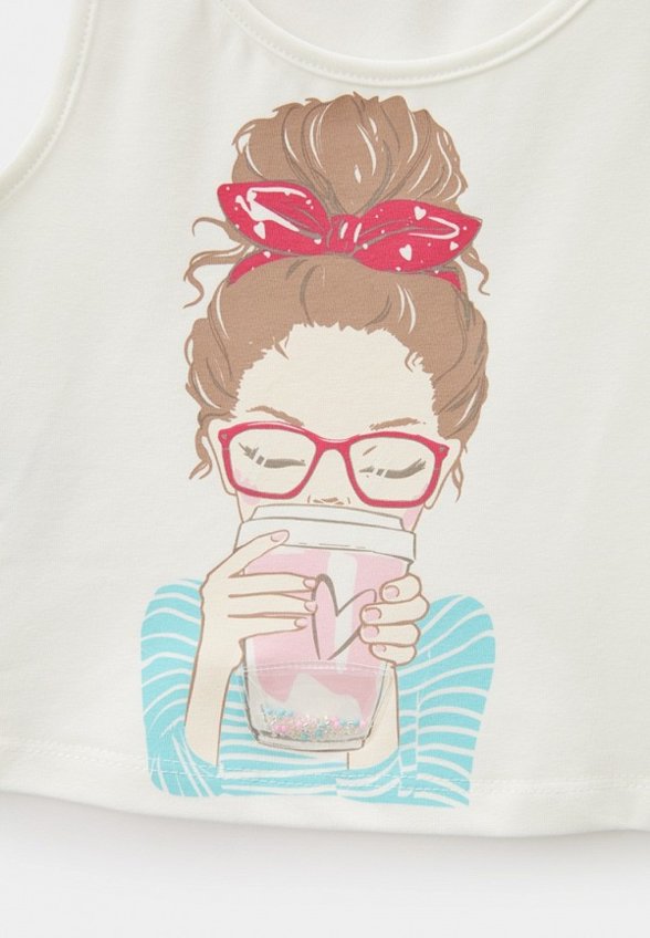 Майка и шорты Choupette