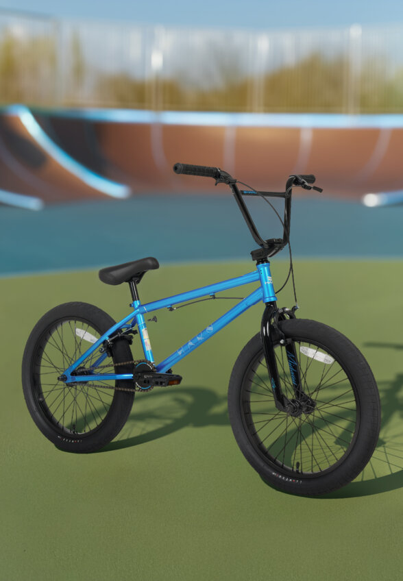 Велосипед BMX Haro Midway (Free-Coaster), 2022, Голубой