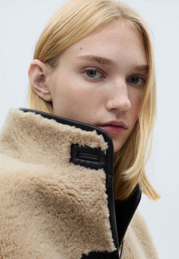 Куртка меховая Mango