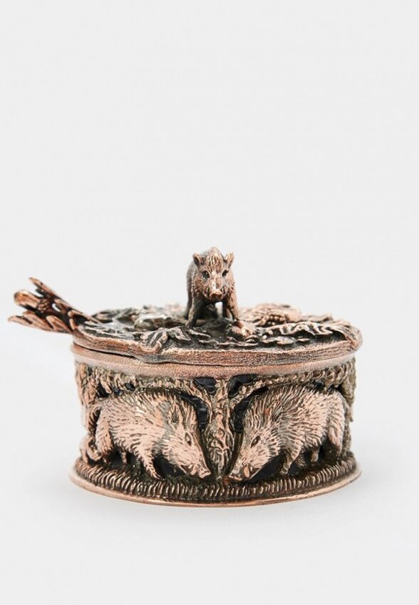 Солонка Кольчугинский мельхиор