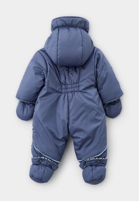 Комбинезон утепленный, варежки и пинетки Pilguni