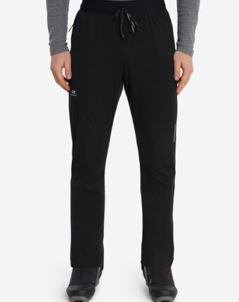 Брюки для беговых лыж мужские Nordski Race, Черный женщинам