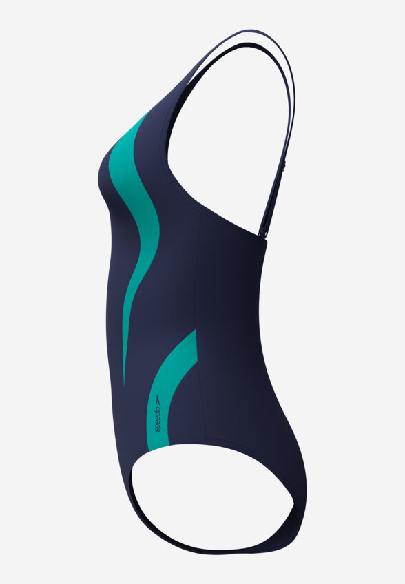 Купальник слитный женский Speedo Quantum Contour, Синий