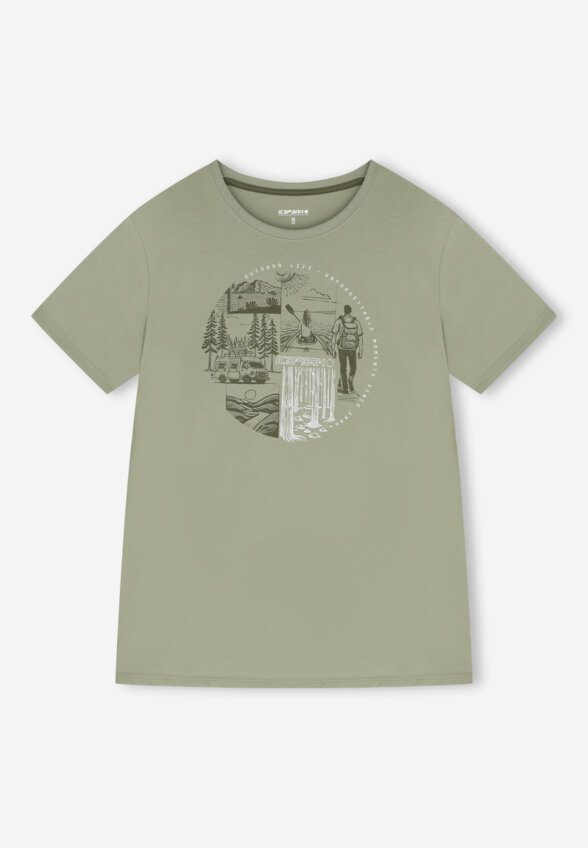 Футболка мужская IcePeak Beeville, Зеленый