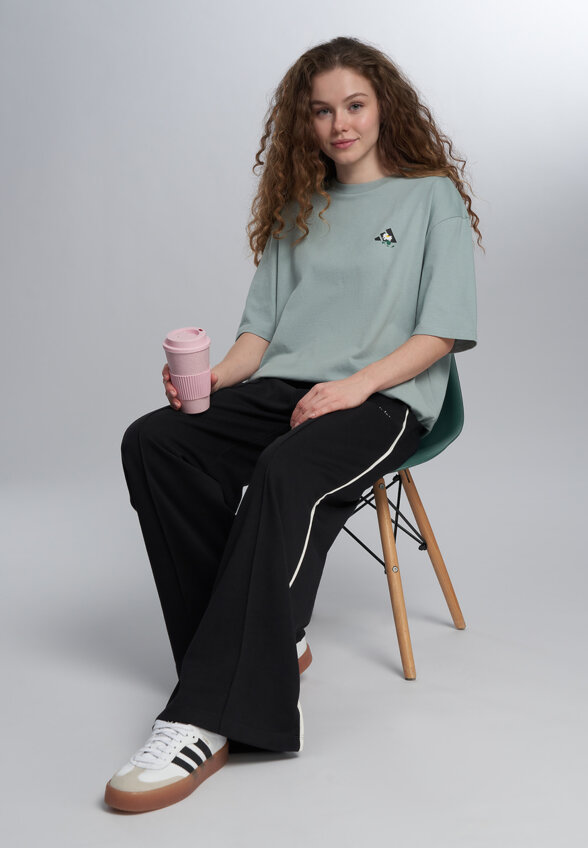 Футболка женская adidas, Зеленый