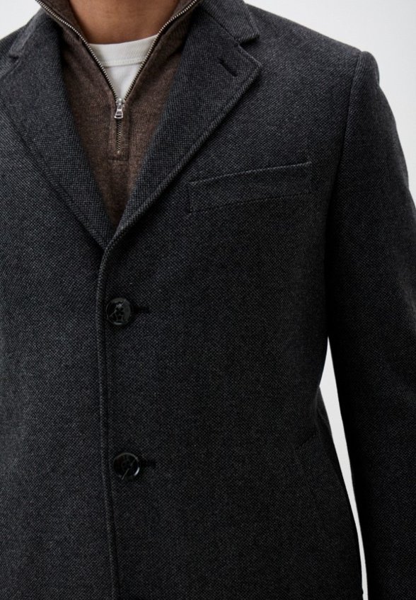 Пальто однобортное Al Franco