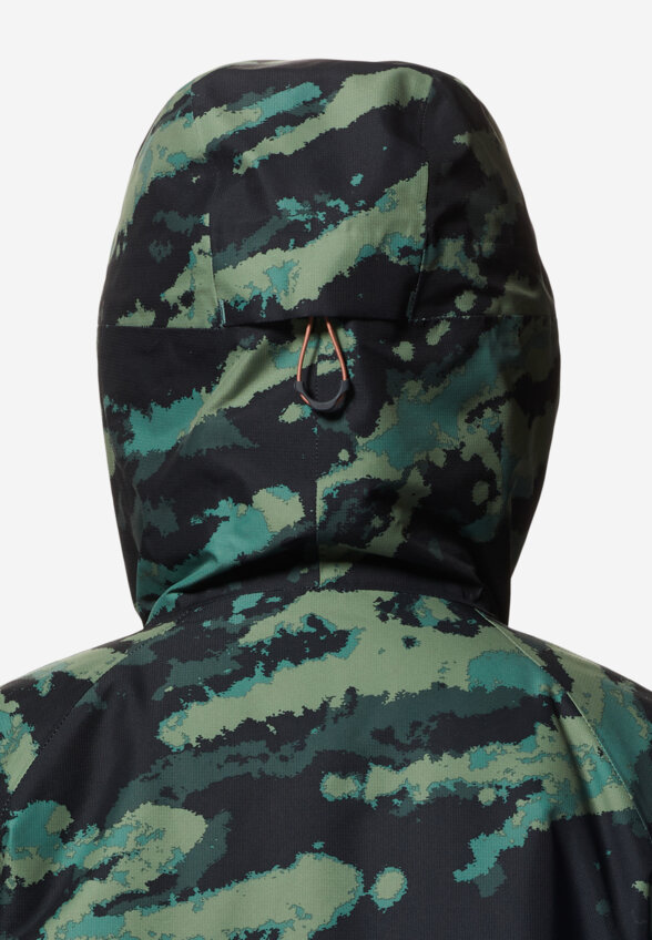Куртка горнолыжная женская Mountain Hardwear Cloud Bank Gore Tex, Зеленый