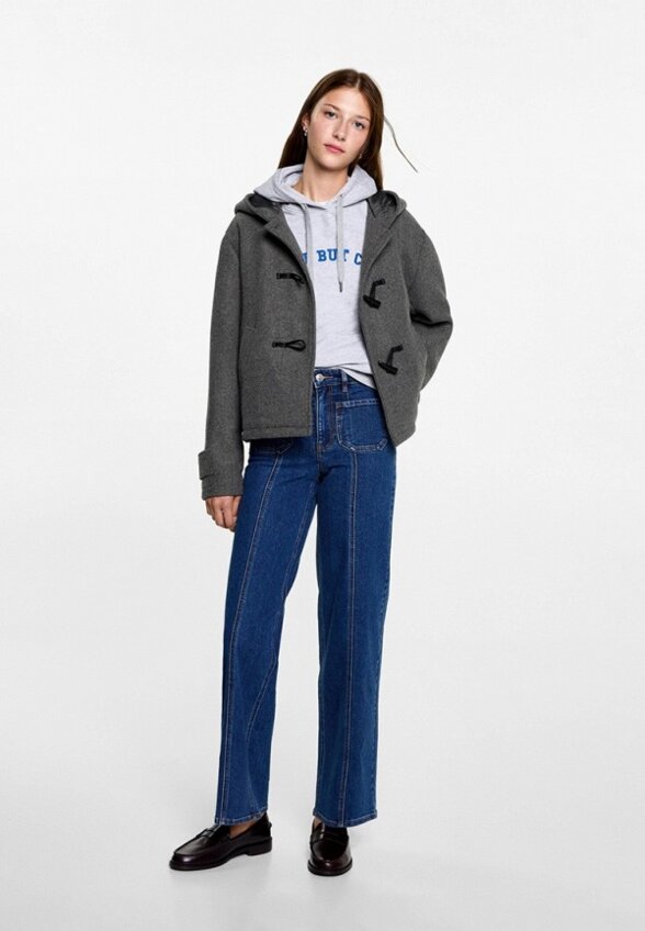 Полупальто Mango Teen