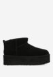Угги женские UGG Classic Ultra Mini Platform, Черный4  - превью