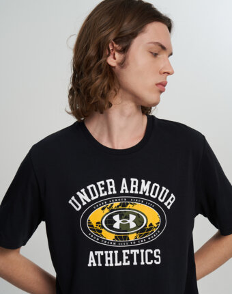 Футболка мужская Under Armour Globe, Черный женщинам