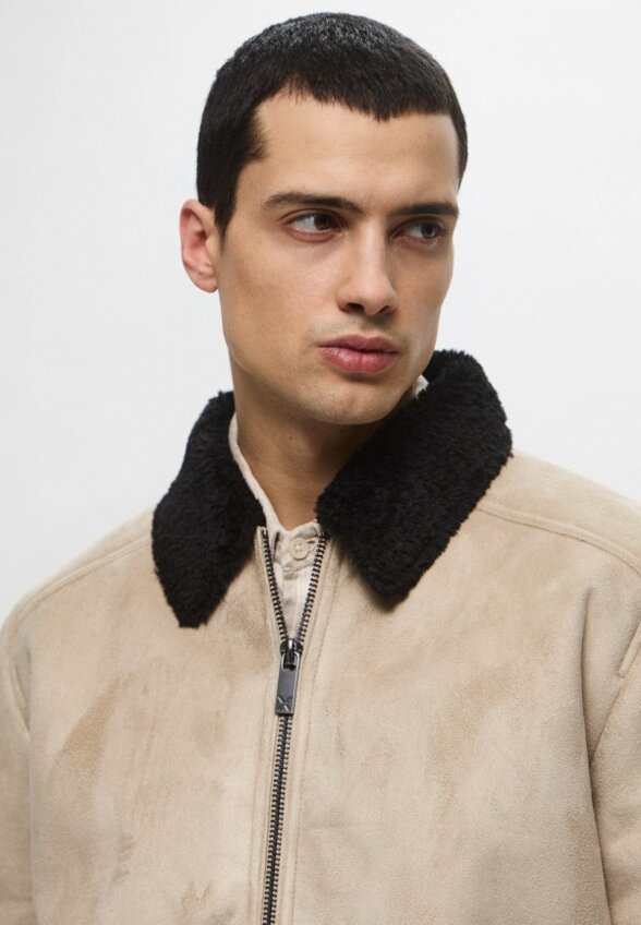 Бомбер меховой John Richmond