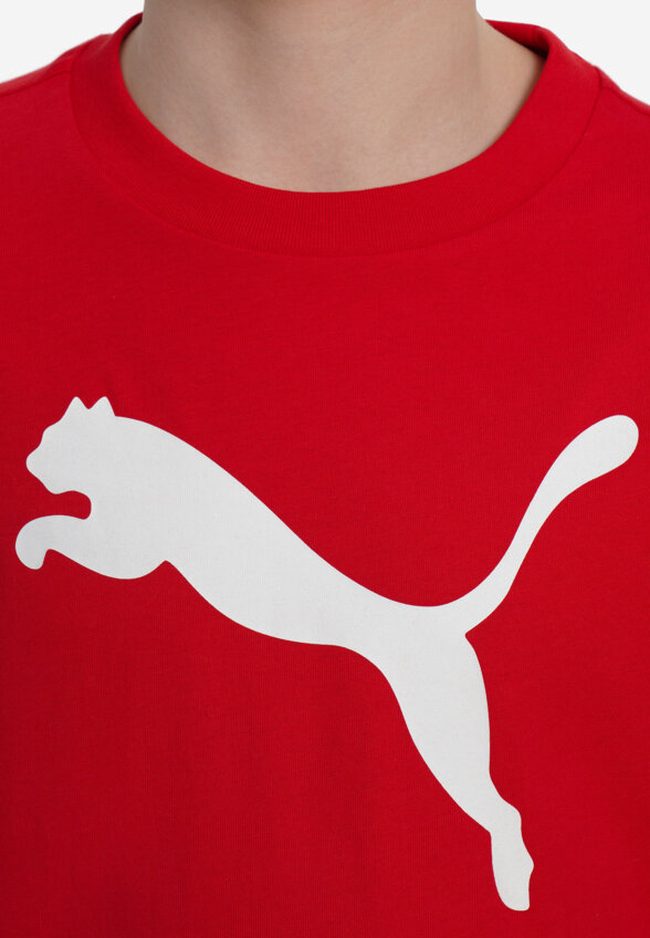 Футболка для мальчиков PUMA Ess Cat Logo, Красный