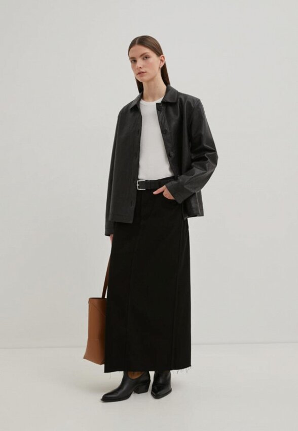 Куртка кожаная Finn Flare