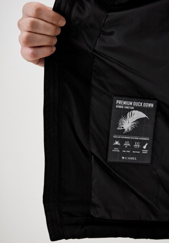 Пуховик Camel