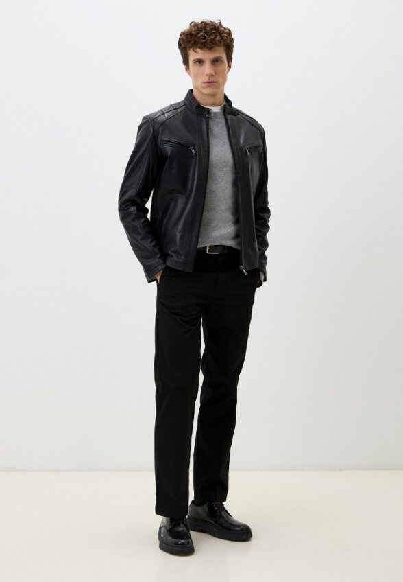 Куртка кожаная Jorg Weber