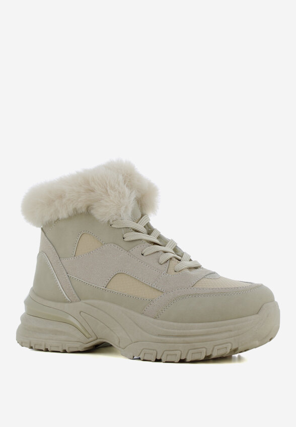 Кроссовки утепленные женские Sprox Skc Casual Wtr, Бежевый