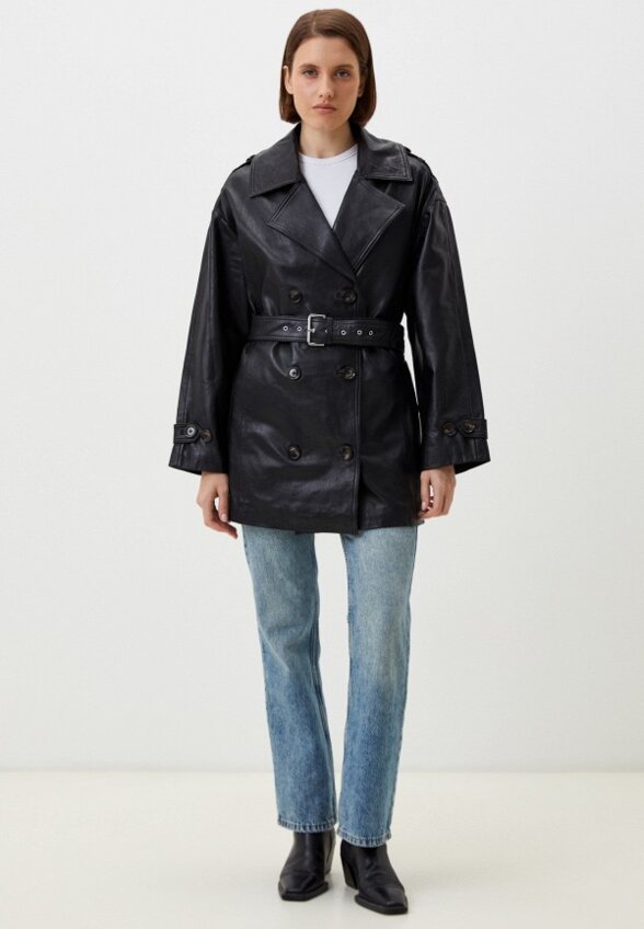 Пальто двубортное Снежная Королева