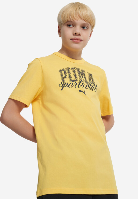 Футболка для мальчиков PUMA Classic Graphic, Желтый