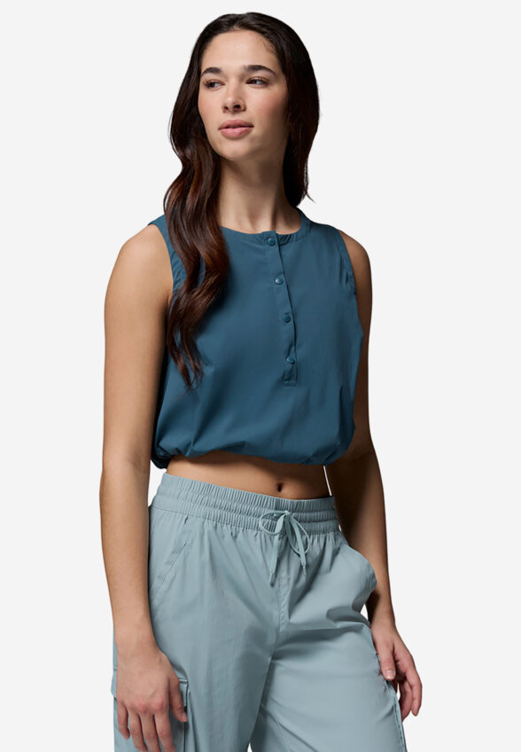 Майка женская Columbia Chill Creek Woven Tank, Зеленый