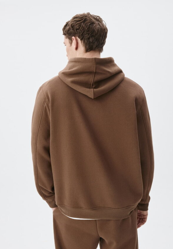 Худи REGULAR FIT из футера с начесом