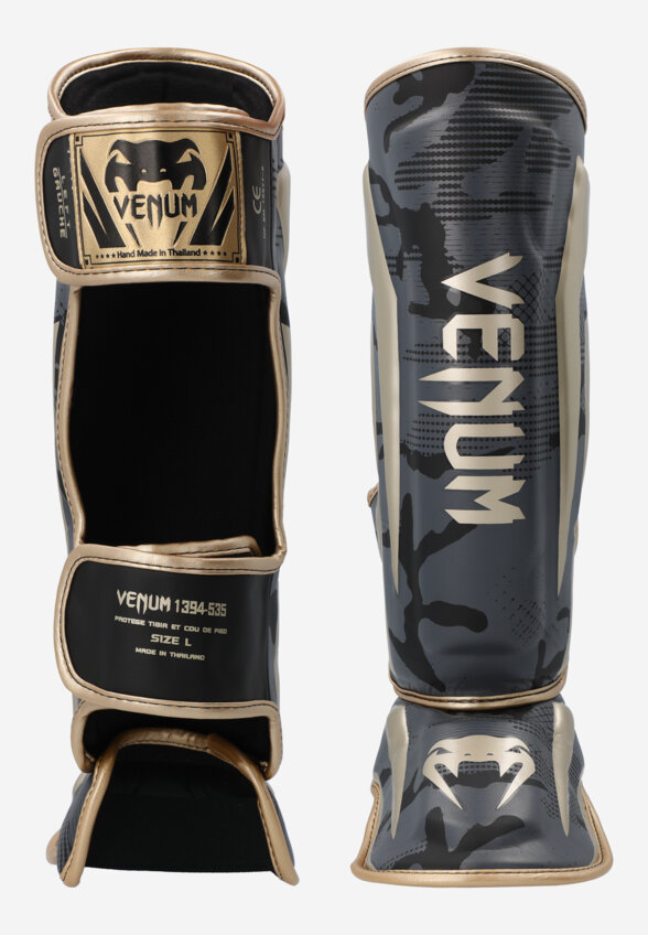 Щитки для голени Venum Elite, Серый