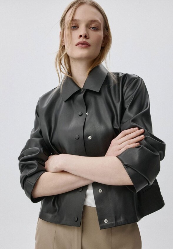 Куртка кожаная Sela