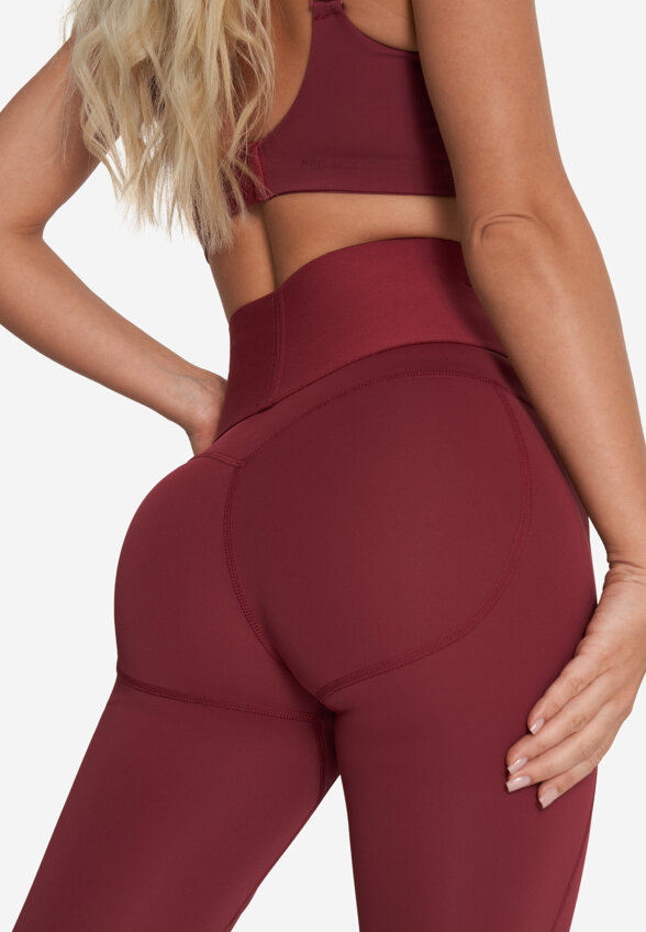 Легинсы женские Demix Booty Booster Gym, Красный