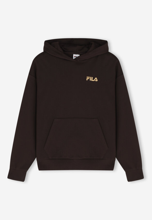 Худи женское оверсайз FILA, Коричневый
