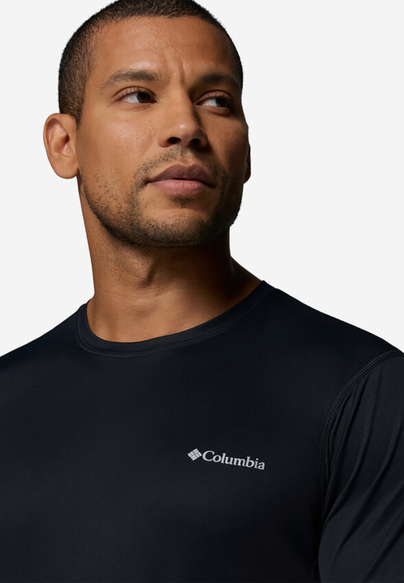 Футболка мужская Columbia Zero Rules Light SS Crew, Черный