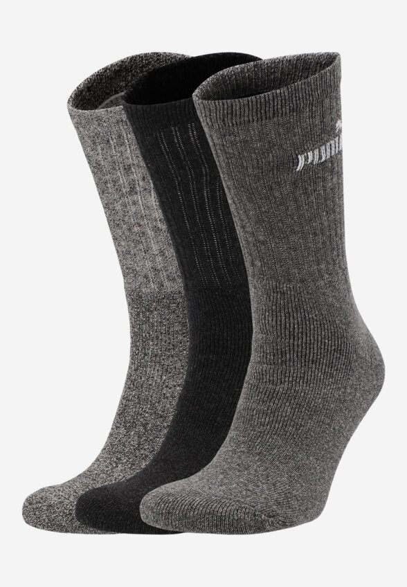 Носки PUMA Outlets, 3 пары, Серый
