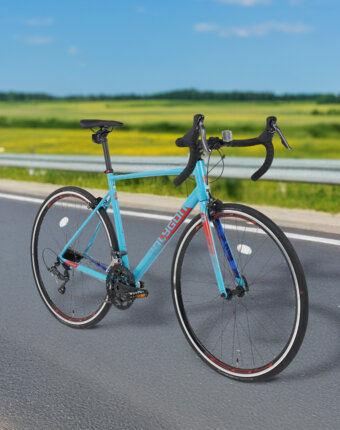 Велосипед шоссейный Polygon Strattos S2, Голубой