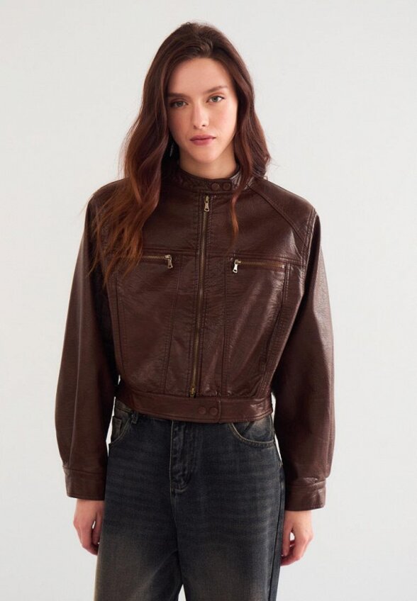 Куртка кожаная Vittoria Vicci